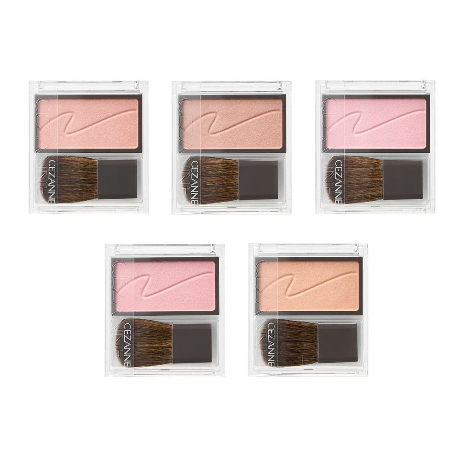 CEZANNE Cheek Blush 2.2g 5 colors