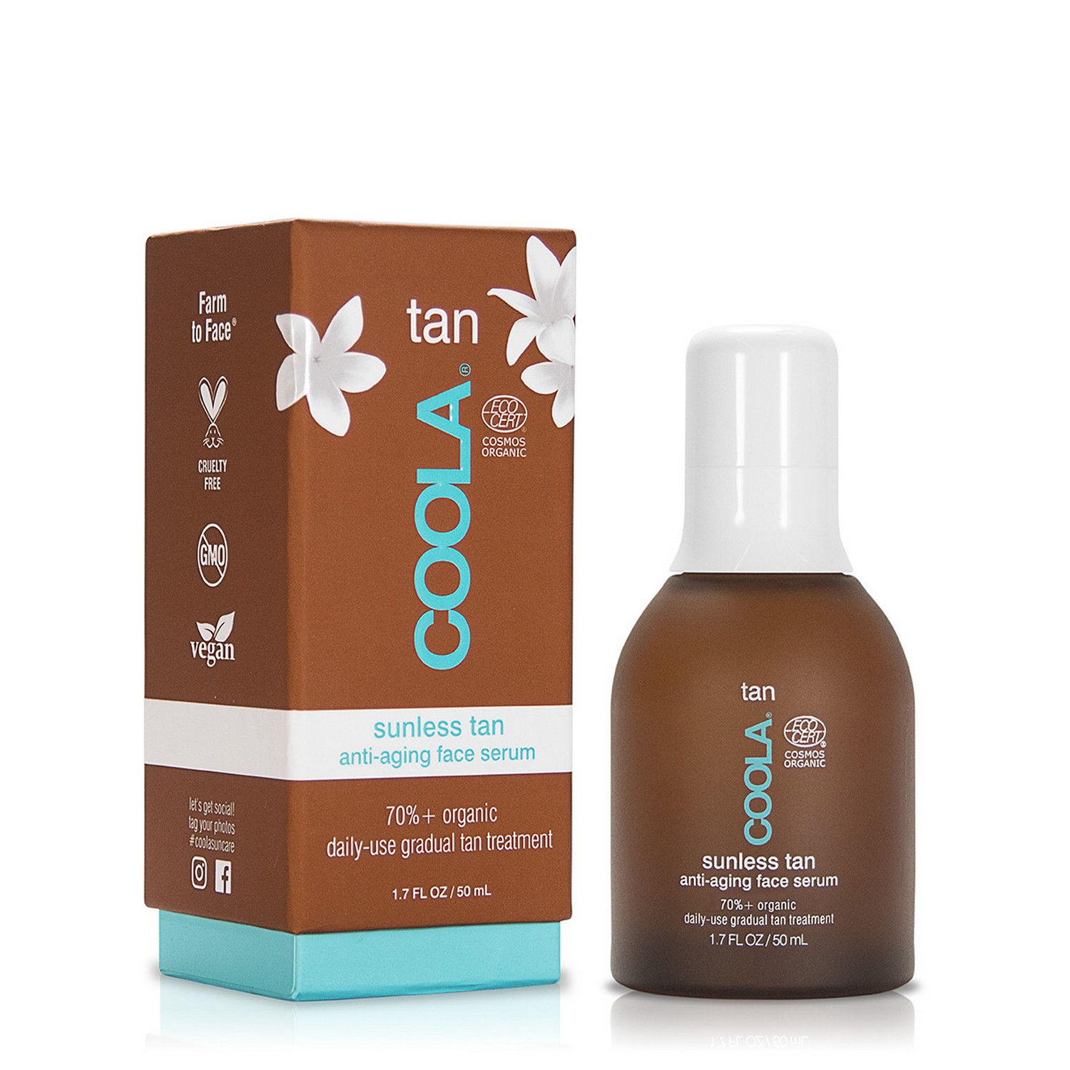 COOLA Sunless Tan Anti-Aging Face Serum (8 fl oz / 235 ml)