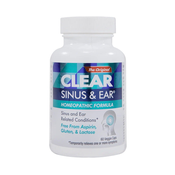 Clear Products Clear Sinus and Ear 60 Veggie Capsules