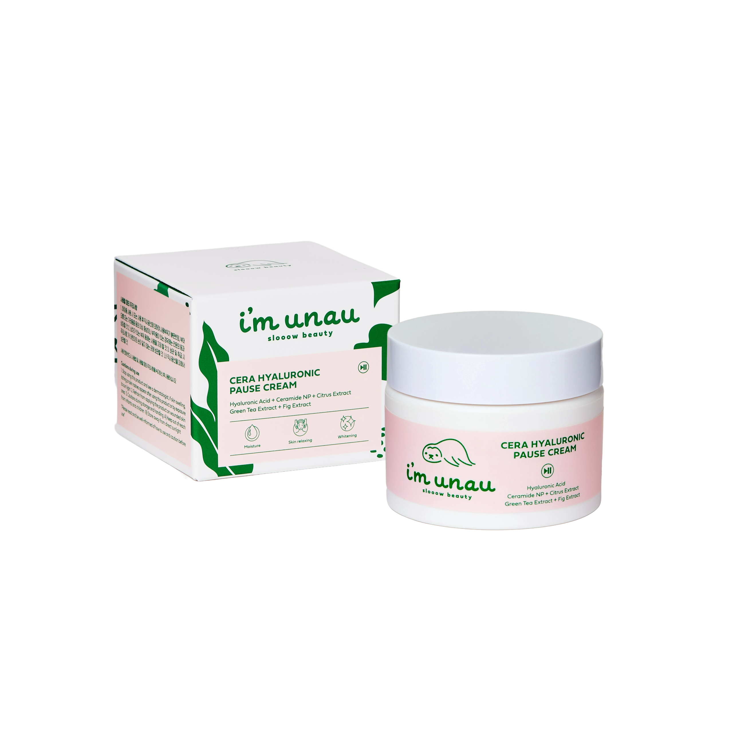 i'm unau Cera Hyaluronic Pause Cream 50ml