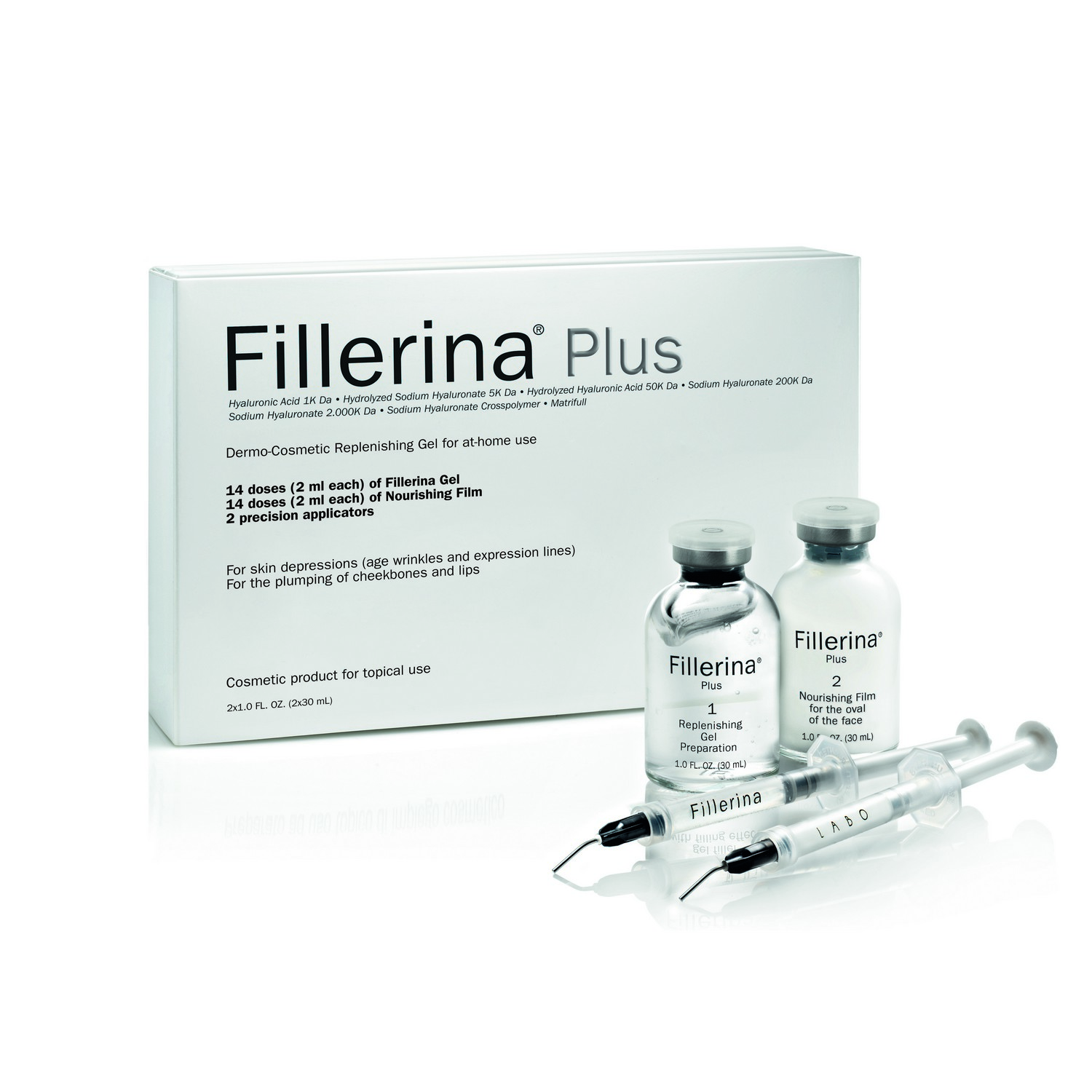 Fillerina Plus Dermo Replenishing Treatment Grade 5 (2x 1.0 fl oz / 30 ml)