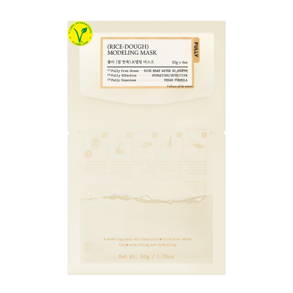 FULLY Rice Dough Modeling Mask 4ea