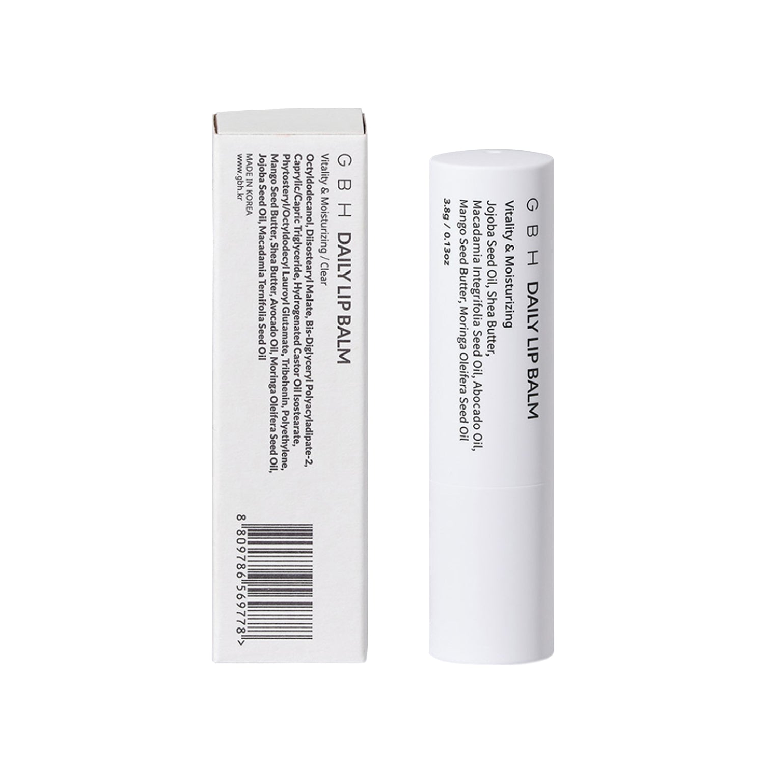 GBH COSMETIC Daily Lip Balm (CLEAR) 3.8g