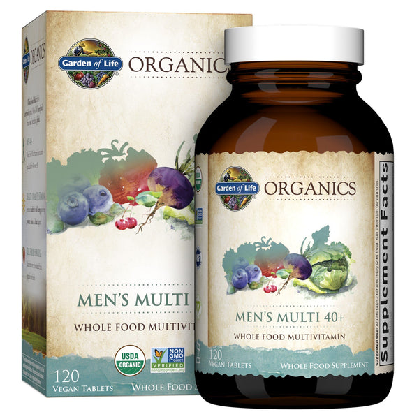 Garden of Life Garden of Life Organics Men's Multi 40+ 120 Tablet