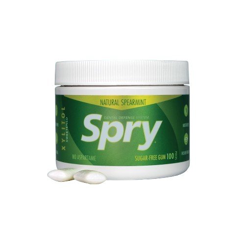 Xlear Spry Natural Xylitol Gum 100ct Jar