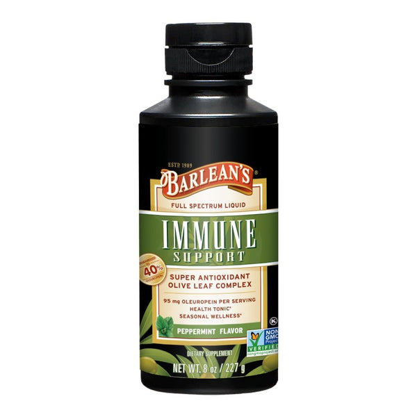 Barlean's Immune Support Peppermint 8 oz Liquid