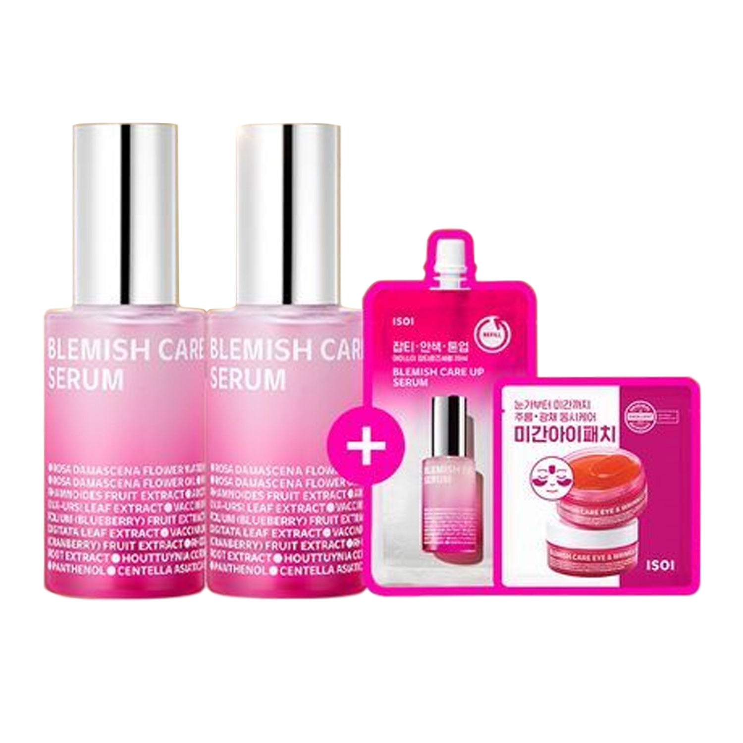 ISOI Blemish Care Serum 20ml Triple Set (+ Eye & Wrinkle Patch 1 Set)