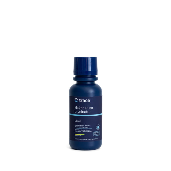 Trace Minerals Liquid Magnesium Glycinate 120mg 8 oz Liquid