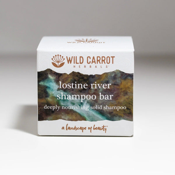 Wild Carrot Herbals Lostine River Shampoo Bar 4 oz Bar