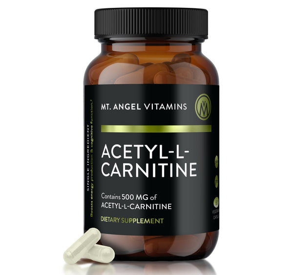 Mt. Angel Vitamins Acetyl-L-Carnitine-500MG 60 Capsule