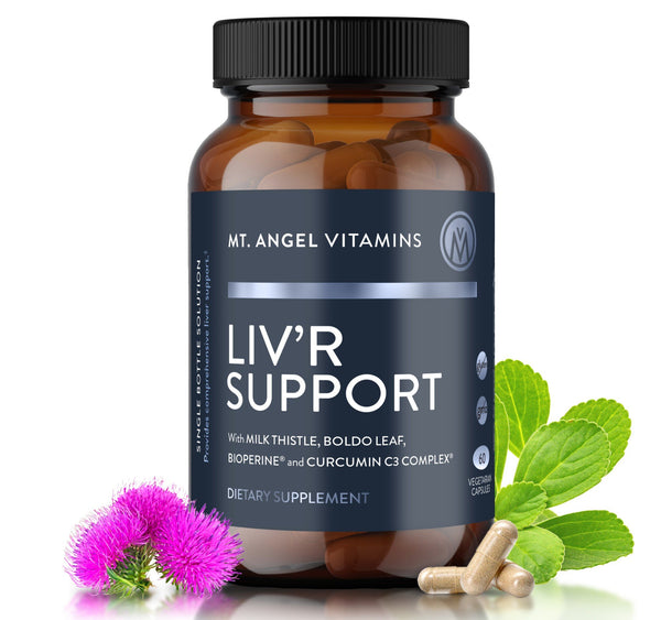Mt. Angel Vitamins Liv'R Support 60 Capsule