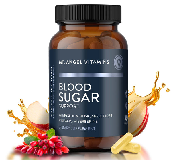 Mt. Angel Vitamins Blood Sugar Support 60 Capsule