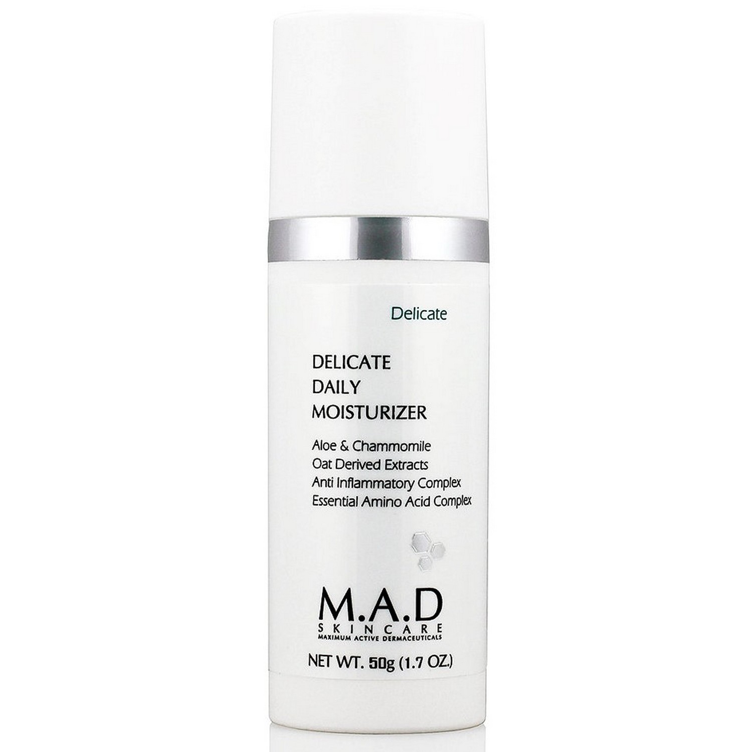 M.A.D SKINCARE Delicate Daily Moisturizer (50 g / 1.7 oz)