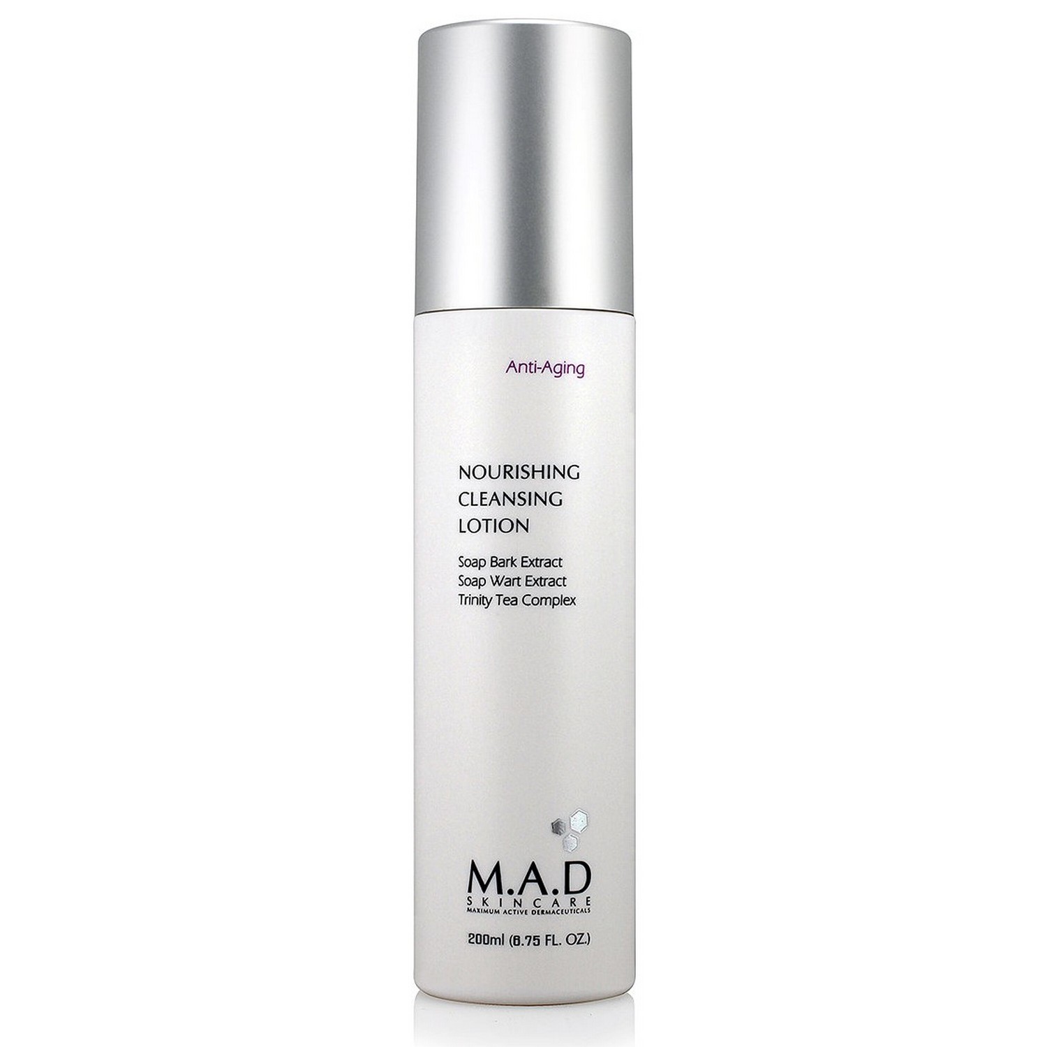 M.A.D SKINCARE Nourishing Cleansing Lotion (200 ml / 6.75 fl oz)