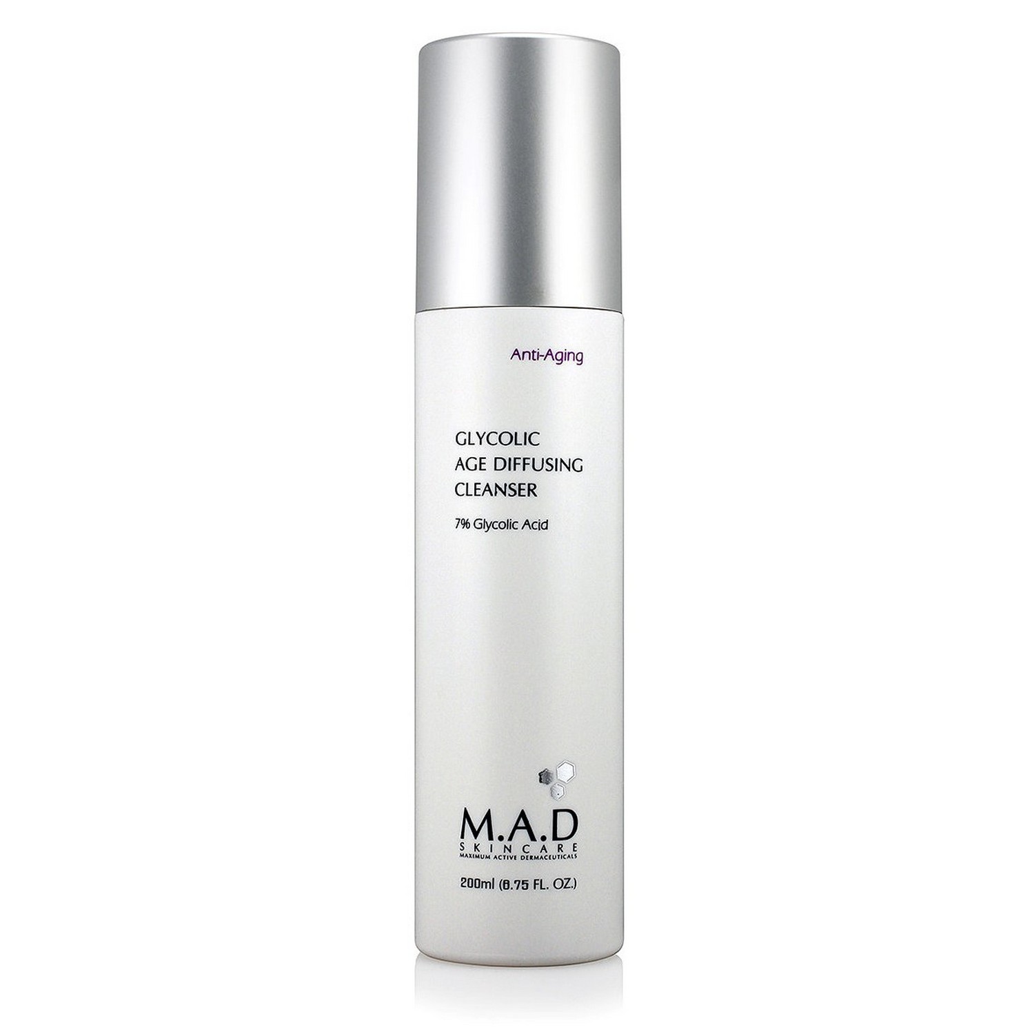 M.A.D SKINCARE Glycolic Age Diffusing Cleanser (200 ml / 6.75 fl oz)