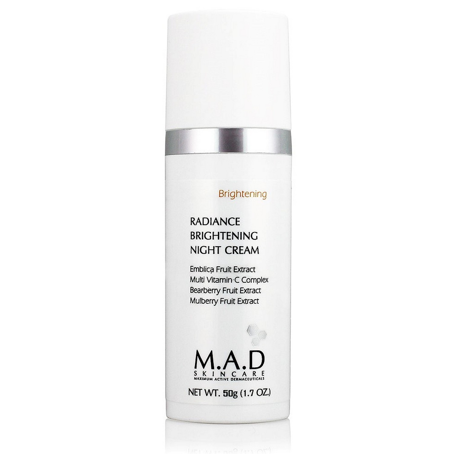M.A.D SKINCARE Radiance Brightening Night Cream (50 g / 1.7 oz)