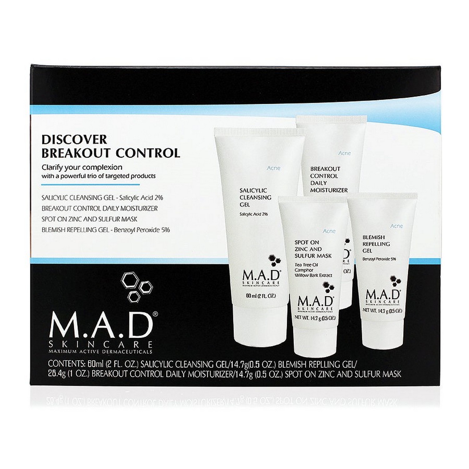 M.A.D SKINCARE Discover Breakout Control (set) ($51.80 value)
