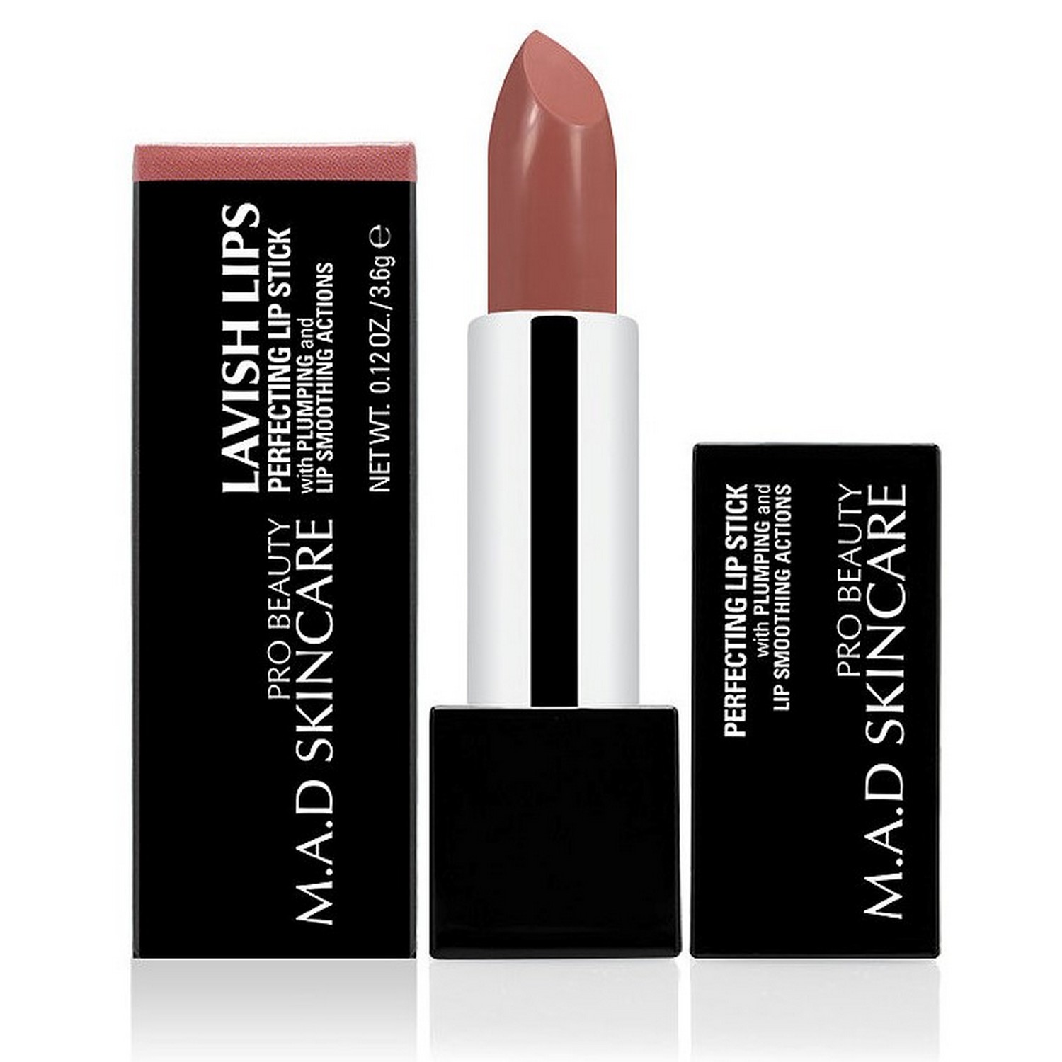 M.A.D SKINCARE Lavish Lips Perfecting Lip Stick - Supple (0.12 oz / 3.6 g)