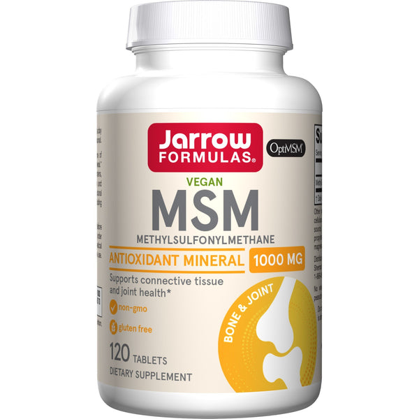 Jarrow Formulas MSM Sulfur 1000mg 120 Tablet