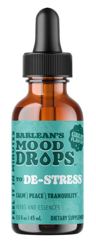 Barlean's Mood Drops To De-Stress 1.5 fl oz Dropper