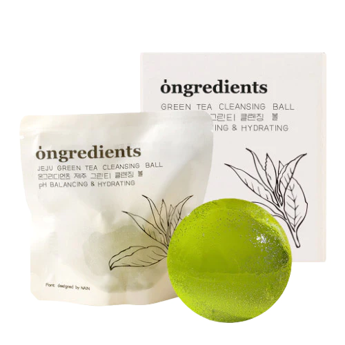 Ongredients Jeju Green Tea Cleansing Ball 110g