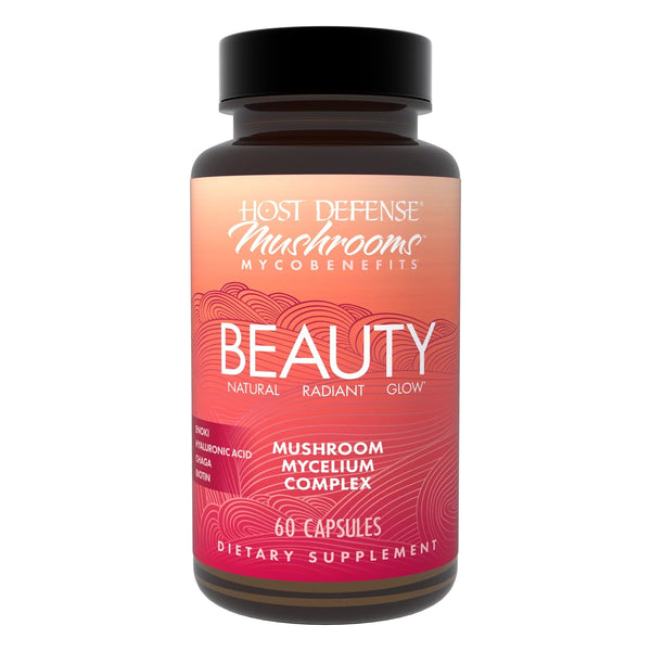Fungi Perfecti/Host Defense Mycobenefits-Beauty 60 Capsule