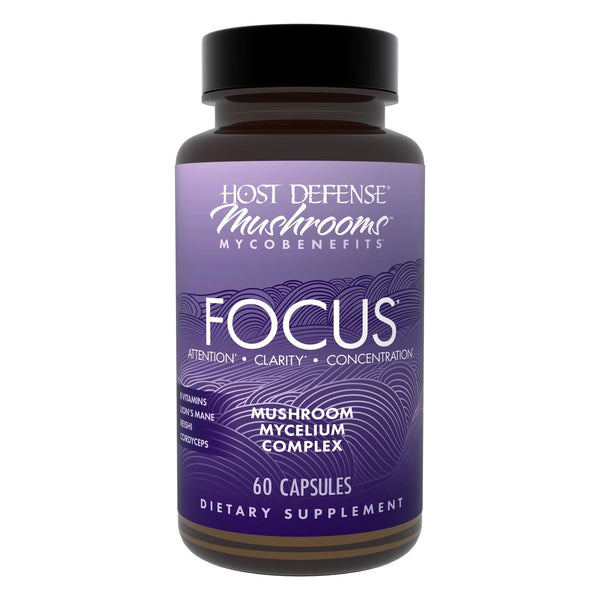 Fungi Perfecti/Host Defense Mycobenefits-Focus 60 Capsule