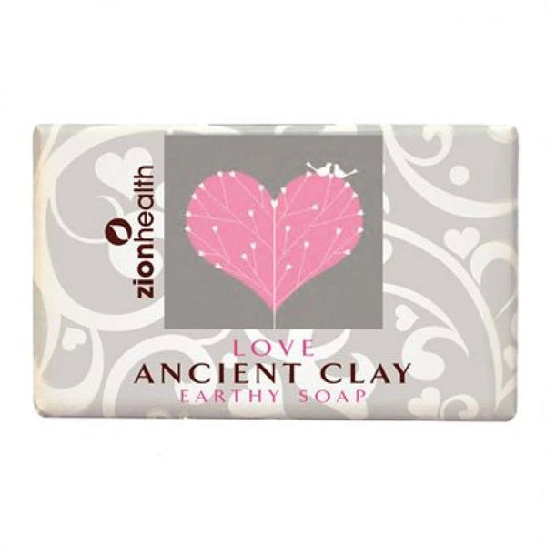 Zion Health Clay Soap Love 6 oz Bar