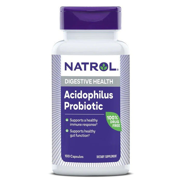 Natrol Acidophilus 100mg 100 Capsule