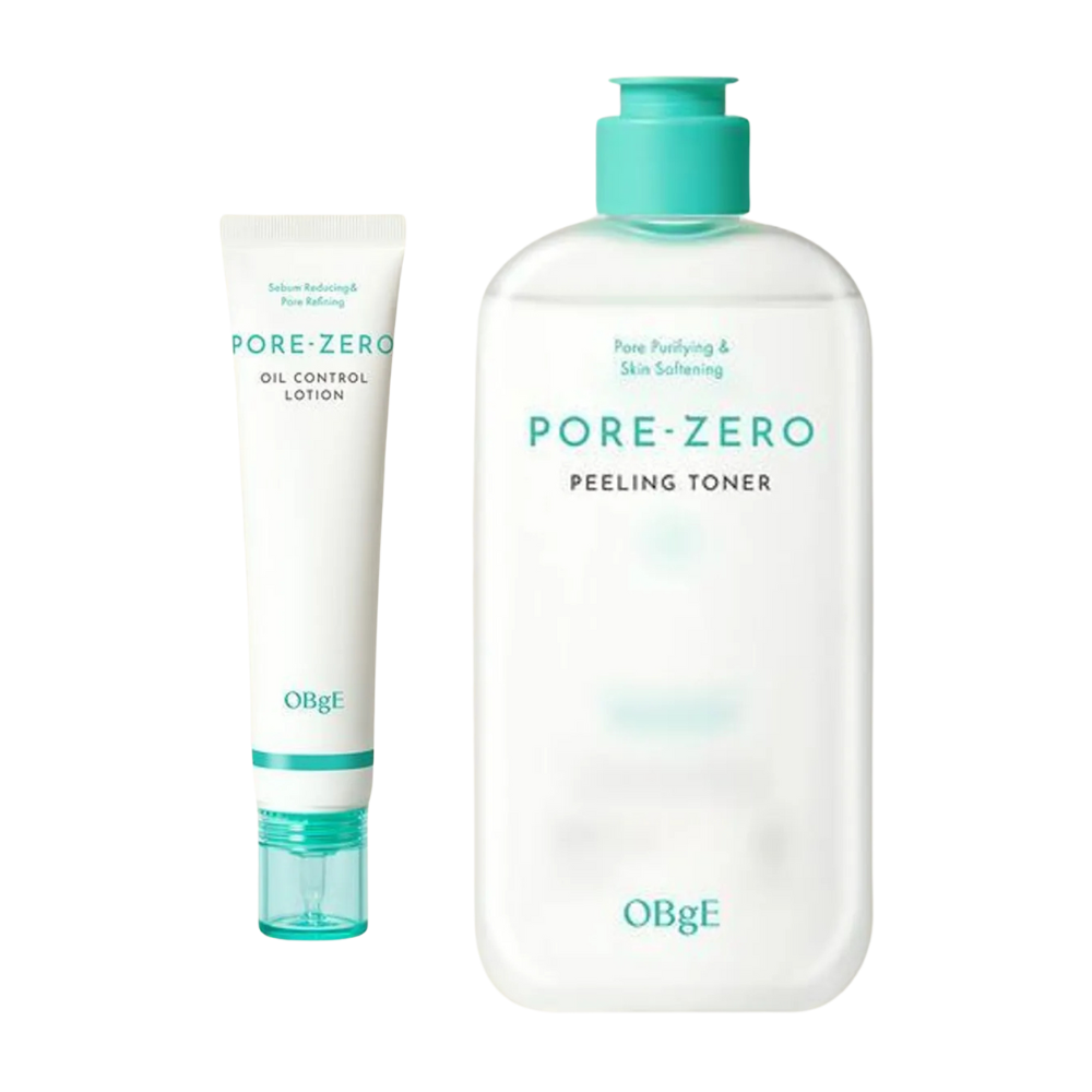 OBgE Pore Zero Toner/Lotion 2P Set