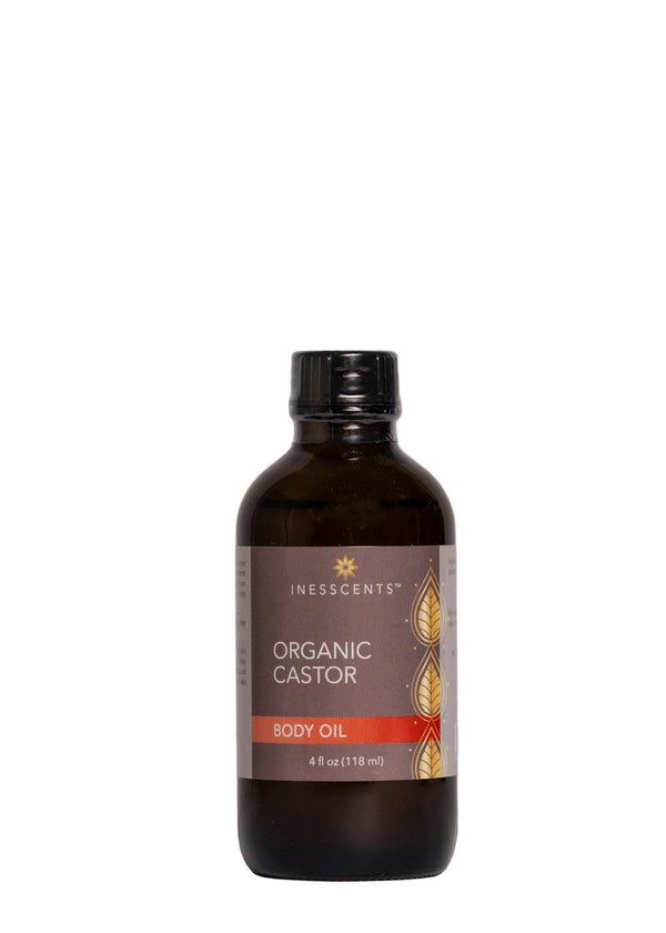 Inesscents Aromatic Botanicals Organic Castor Oil 4 oz Oil
