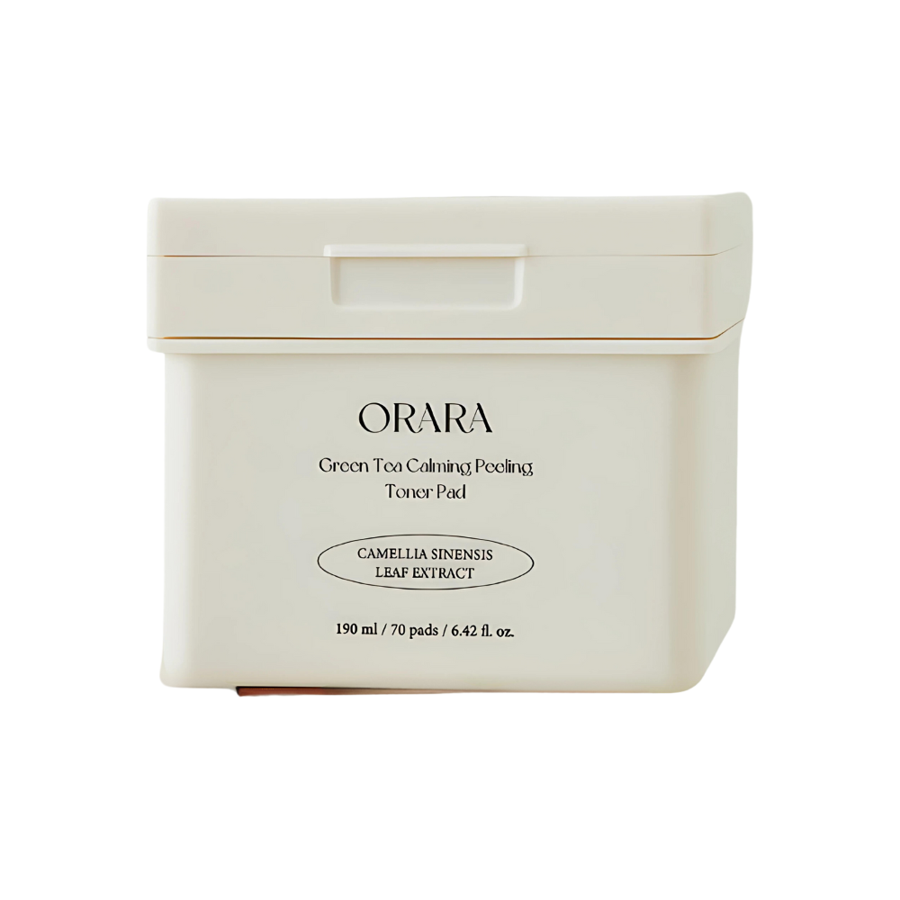 ORARA Green Tea Calming Peeling Toner Pads 190ml * 70 Pads