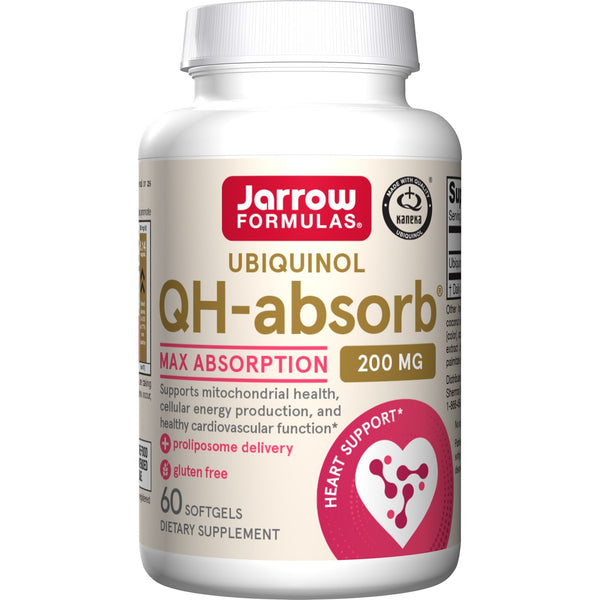 Jarrow Formulas Ubiquinol QH-absorb 200 mg 60 Softgel