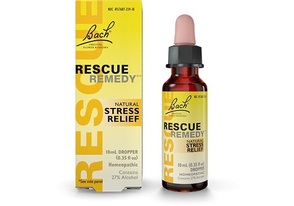 Bach Rescue Remedy Natural Stress Relief Natural Stress Relief 10mL (0.35 fl oz) Liquid