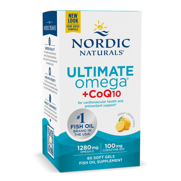 Nordic Naturals Ultimate Omega CoQ10 60 Softgel