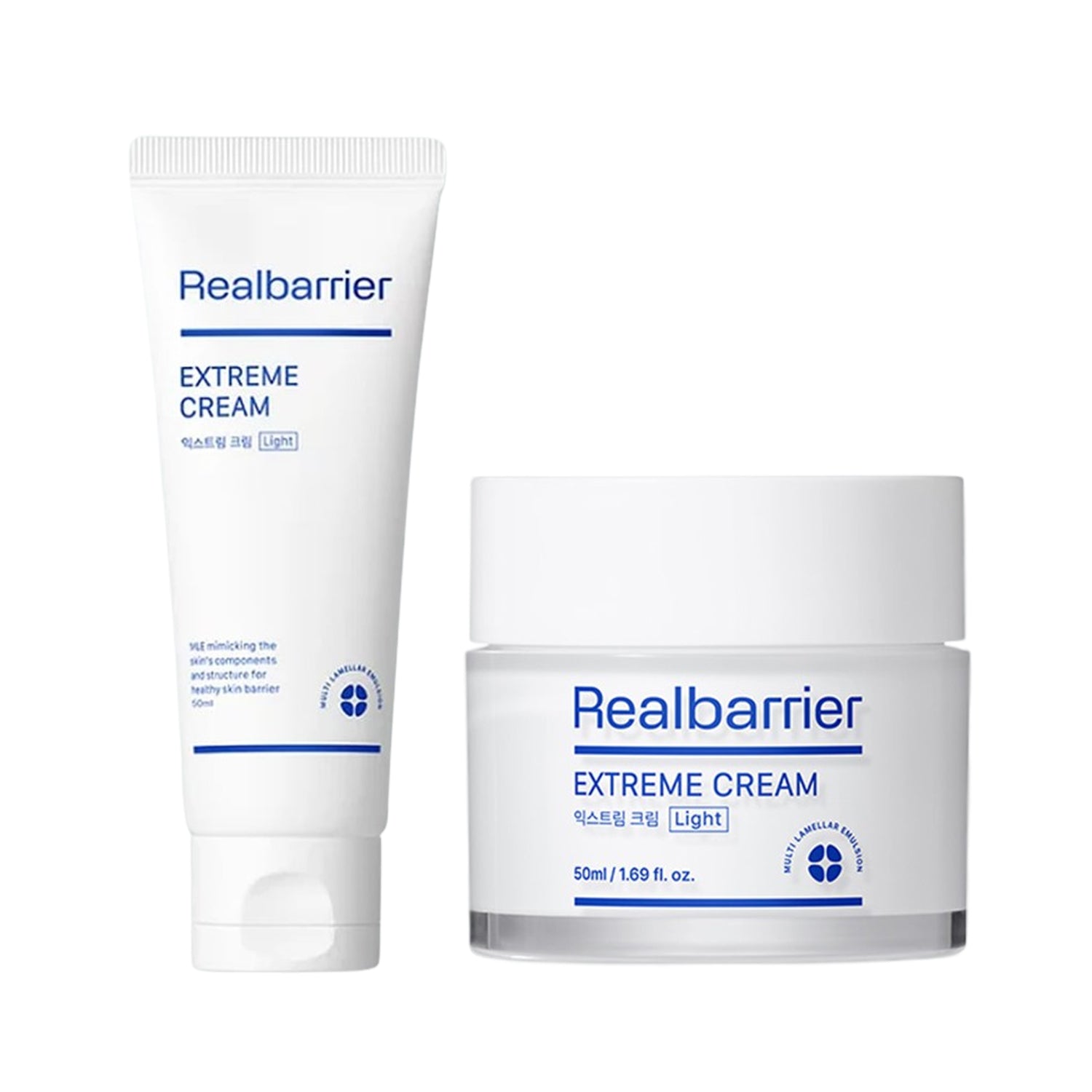 Real Barrier Extreme Cream Light 50ml 1+1 Set