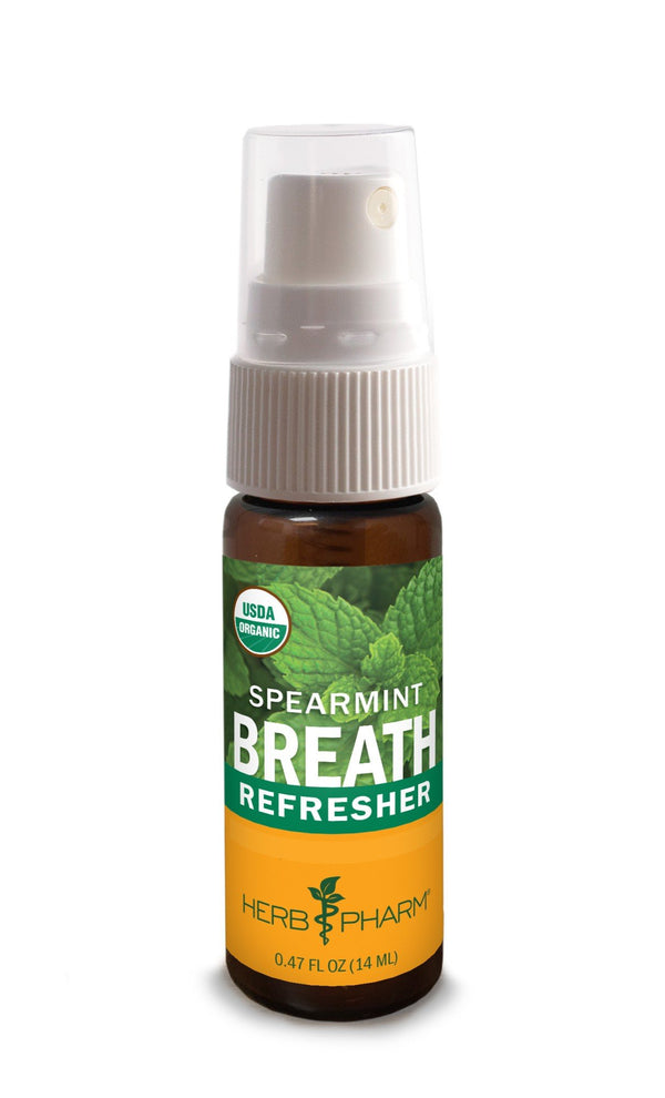 Herb Pharm Breath Refresher - Spearmint .47 oz Spray