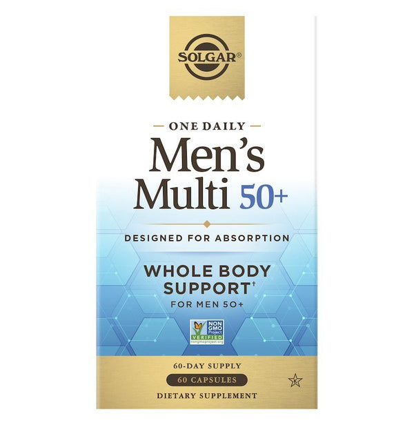 Solgar One Daily Mens Multi 50+ Plus 60 Capsule