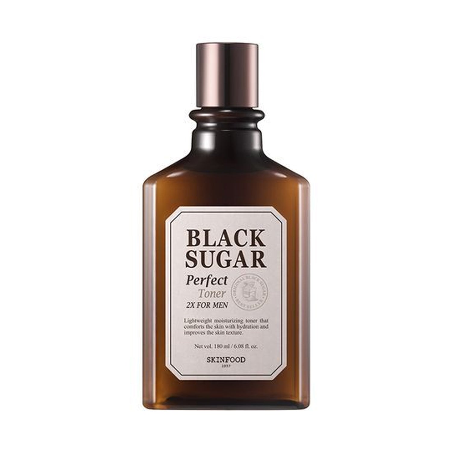 SKINFOOD Black Sugar Perfect Toner 2X for Men 180ml