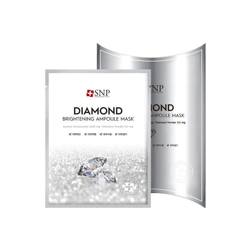Snp Diamond Brightening Ampoule Mask 25ml x 10ea