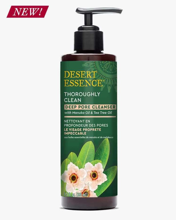 Desert Essence Thoroughly Clean Deep Pore Cleanser 8.5 oz Liquid