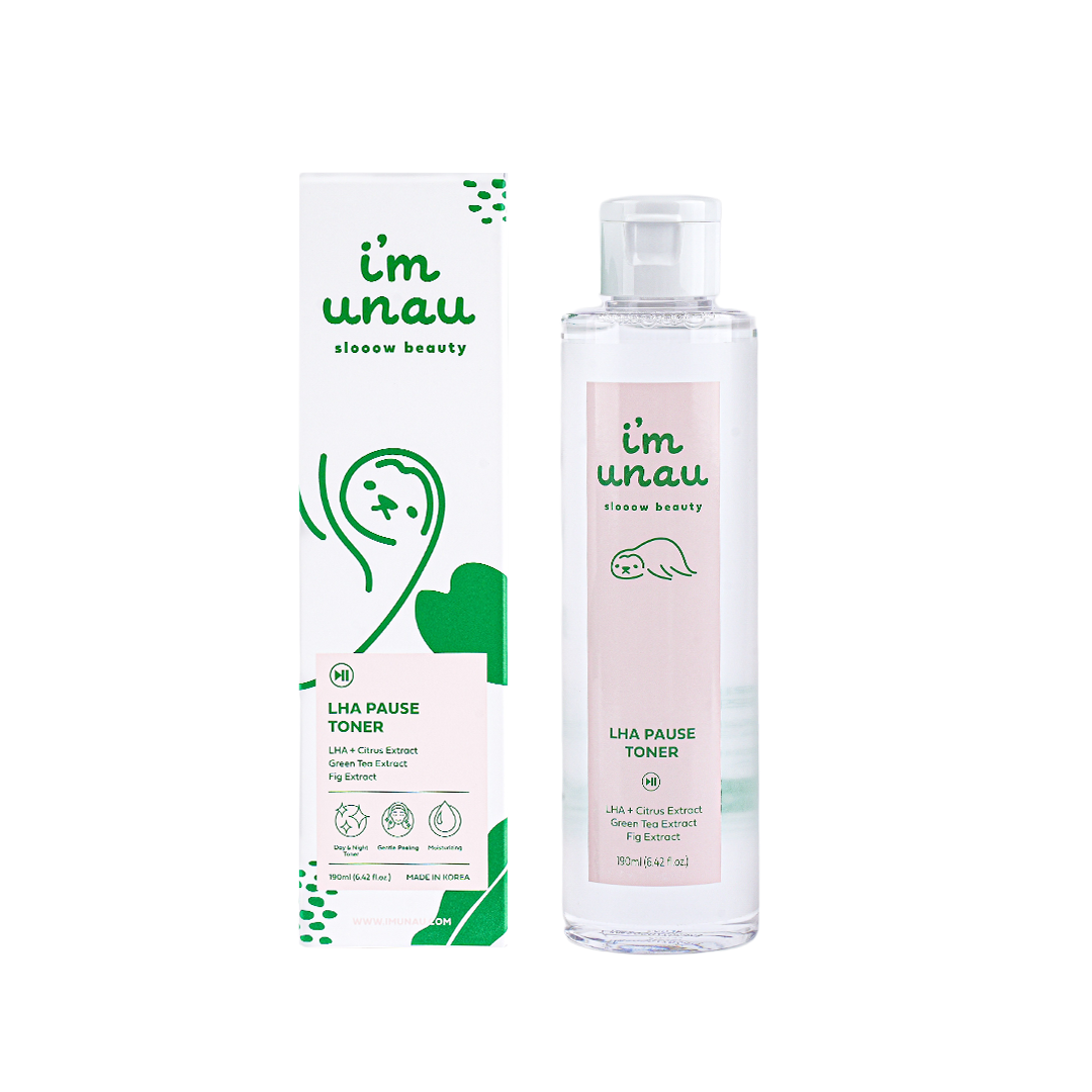 i'm unau LHA Pause Toner 190ml