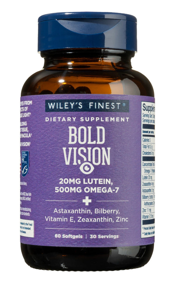 Wileys Finest Bold Vision Proactive 60 Softgel