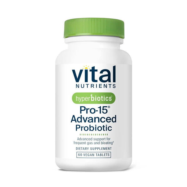 Vital Nutrients Hyperbiotics Pro-15 Advanced Probiotic 60 Vegan Tablet