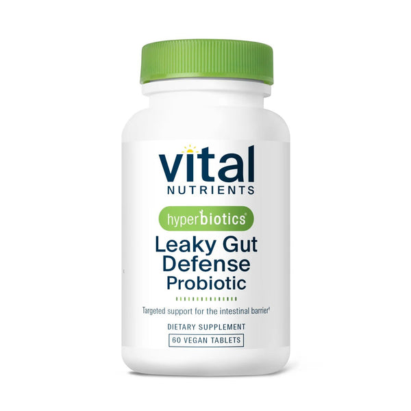 Vital Nutrients Hyperbiotics Leaky Gut Defense Probiotic 60 Vegan Tablets