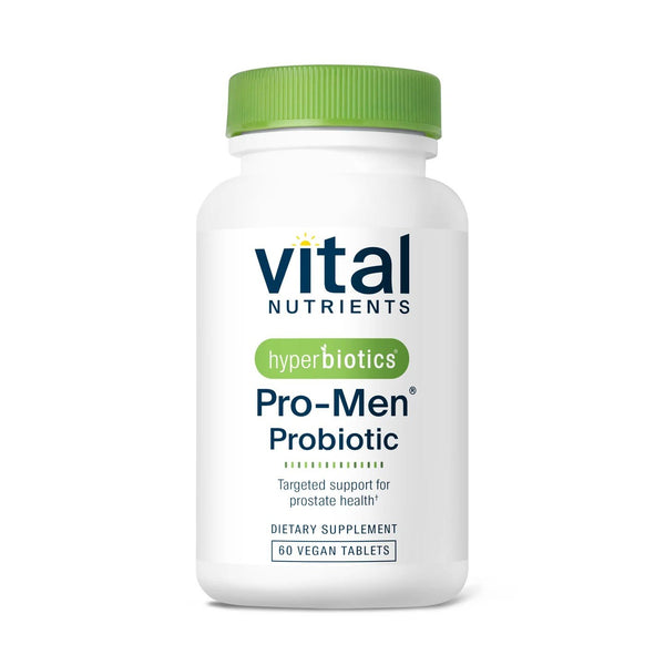 Vital Nutrients Hyperbiotics Pro-Men Probiotic 60 Vegan Tablets
