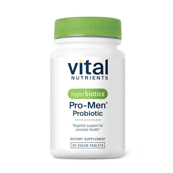 Vital Nutrients Hyperbiotics Pro-Men Probiotic 30 Vegan Tablets