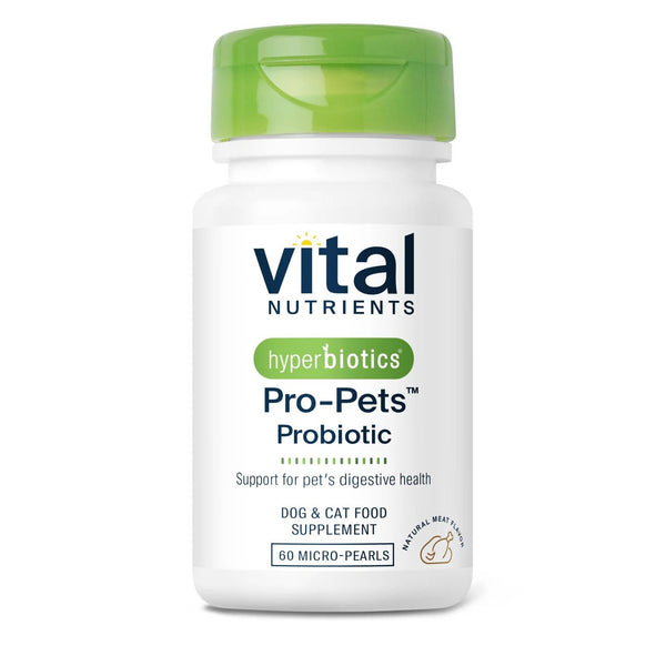 Vital Nutrients Hyperbiotics PRO-Pets Probiotic 30 Micro-Pearls