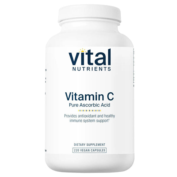 Vital Nutrients Vitamin C-Pure Ascorbic Acid-1000 mg 220 Capsule