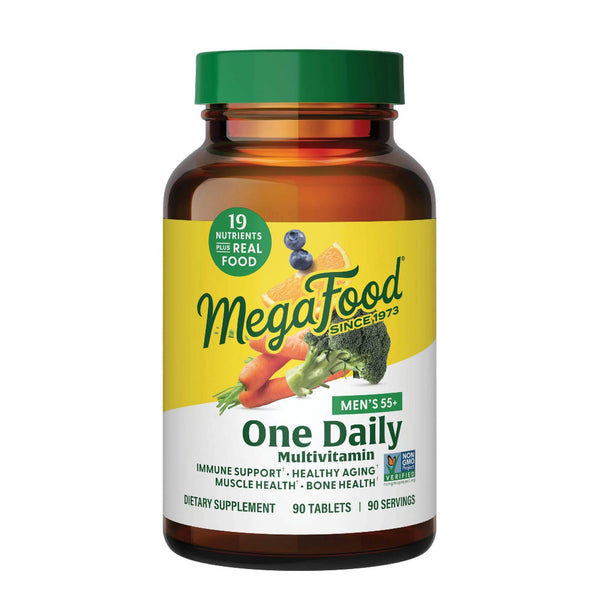 MegaFood Men Over 55 One Daily 90 Tablets